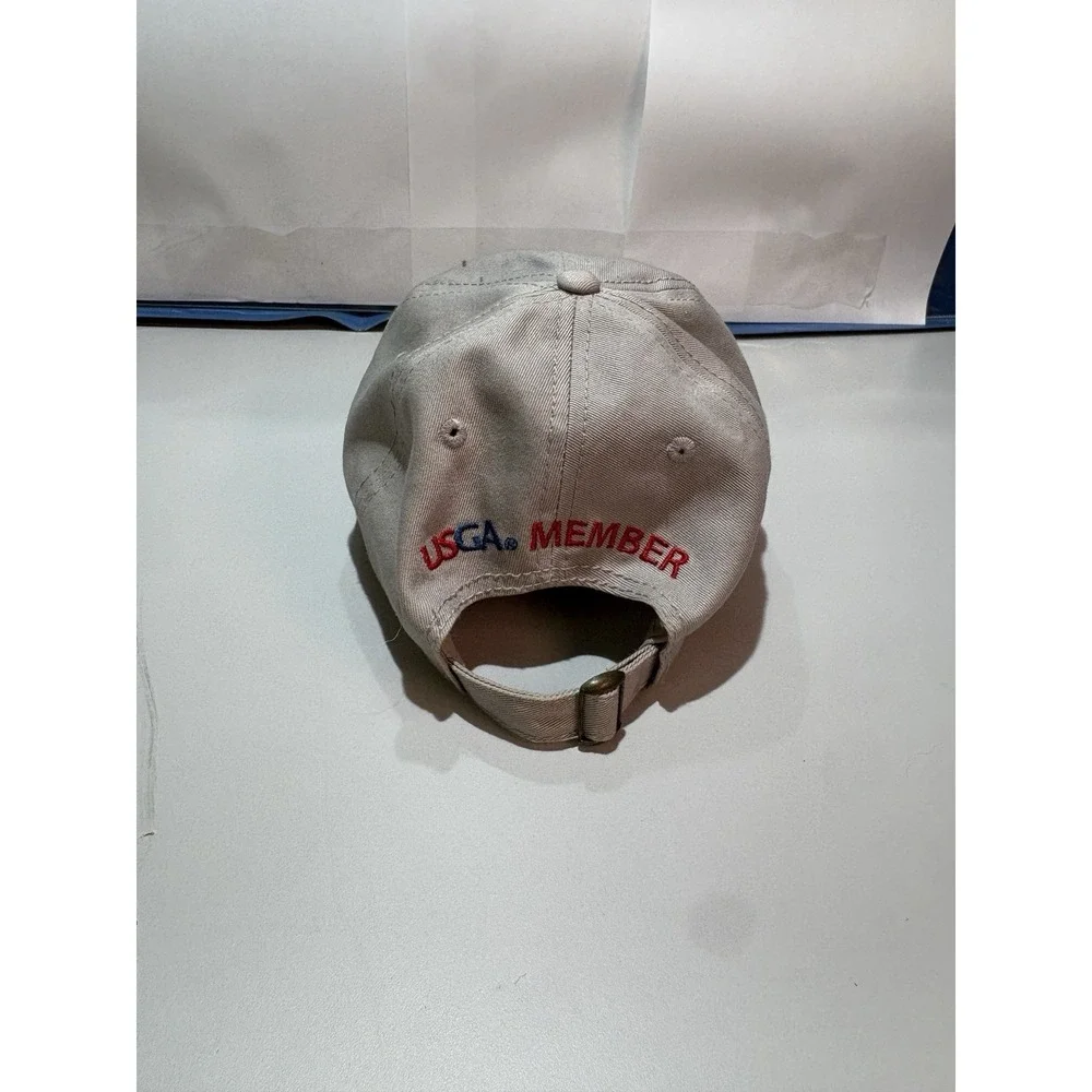 Lot of 2 USGA US Open Golf Hats 2012 Olympic Club 2016 Oakmont Adjustable